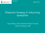 Diagnostic Imaging of Ankylosing Spondylitis