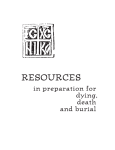Resources in Preparation for Dying, Death, and Burial