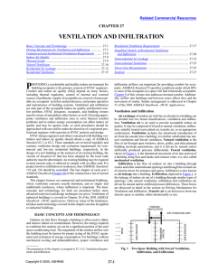 Ventilation and Infiltration - Moodle