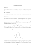 Linear Momentum - Gonzaga Physics Department