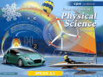 Work - CPO Science