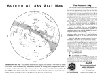Autumn All Sky Star Map - The American Association of Amateur