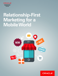 Relationship-First Marketing for a Mobile World