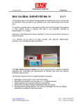 BAC GLOBAL SURVEYOR Mk 10 3.1.1