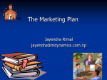 the marketing plan - (EEC)