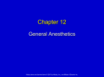 General Anesthetics
