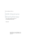 HDR Electronic Brachytherapy