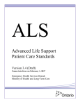 Advanced Life Support Patient Care Standards Version 3.4