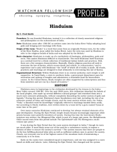 Hinduism - Watchman Fellowship