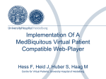 Implementation Of A Medbiquitous Virtual Patient Compatible Web