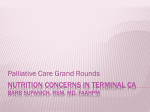 Nutrition concerns in terminal ca Barb Supanich