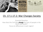 Ch. 17.1-17.2: War Changes Society