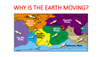 Why is the Earth Moving?