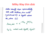Milky Way thin disk