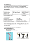 ELECTRICAL SAFETY Electrical hazards pose a serious threat to