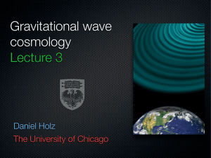 What We Might Learn from Gravitational Waves