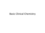 Basic Clinical Chemistry