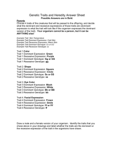 Introduction to Genetics