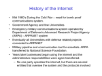 History of the Internet - DCU School of Computing