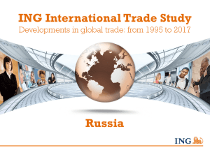 ING International Trade Study Russia