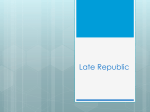 Late Republic - the Sea Turtle Team Page