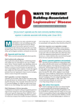 10Ways to Prevent Building-associated Legionnaires` Disease