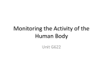 Monitoring the Activity of the Human Body