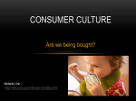 Consumer Culture