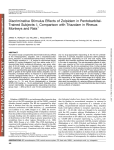 Discriminative Stimulus Effects of Zolpidem in Pentobarbital