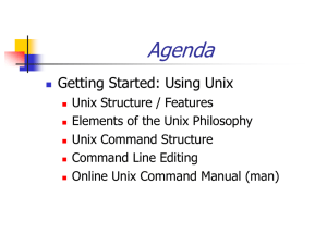 The Unix Philosophy