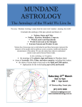 mundane astrology - New Dawn Astrology with Babula