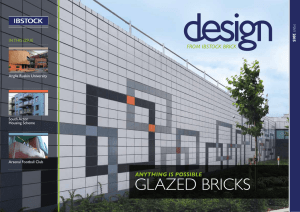 glazed bricks