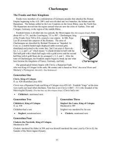 Charlemagne - Sewell Genealogy Site Map