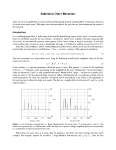 Automatic Chord Detection - People Pages