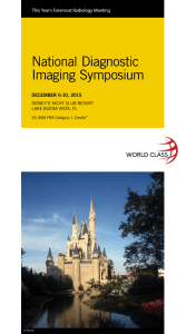 National Diagnostic Imaging Symposium