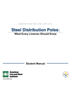 Introduction to Steel Distribution Poles: Student Manual