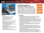 IR3870M SupIRBuck™ Integrated Voltage Regulator