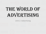 The World of Advertising