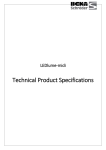 Technical Product Specifications