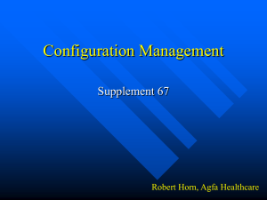 Configuration Management