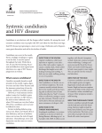 Systemic candidiasis and HIV disease