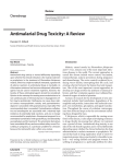 Antimalarial Drug Toxicity: A Review