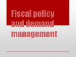 Fiscal policy and demand management unit 4 File