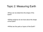 Measuring Earth