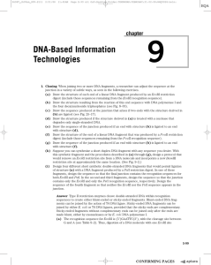 DNA-Based Information Technologies