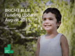 BRIGHT BLUE Funding Update August 2015