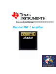 Texas Instruments Electronics Online Challenge
