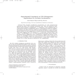 Experimental Constraints on TTG Petrogenesis: Implications