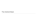 The Android Stack