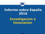 Spain`s innovation performance